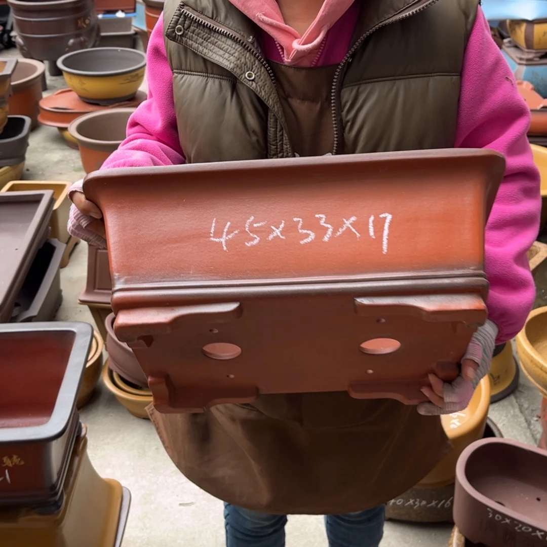 紫砂花盆盆景艺术