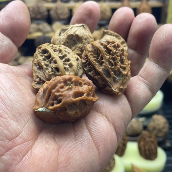 前***3把件文玩核桃东北核桃