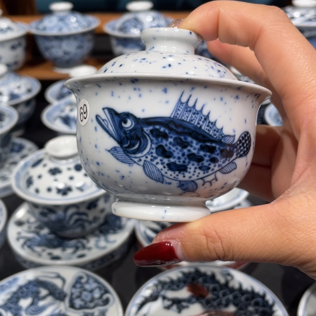 景德镇陶瓷手工手绘