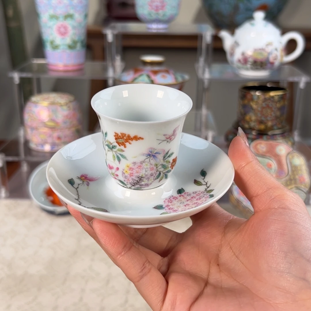 纯手工手绘 高端茶器