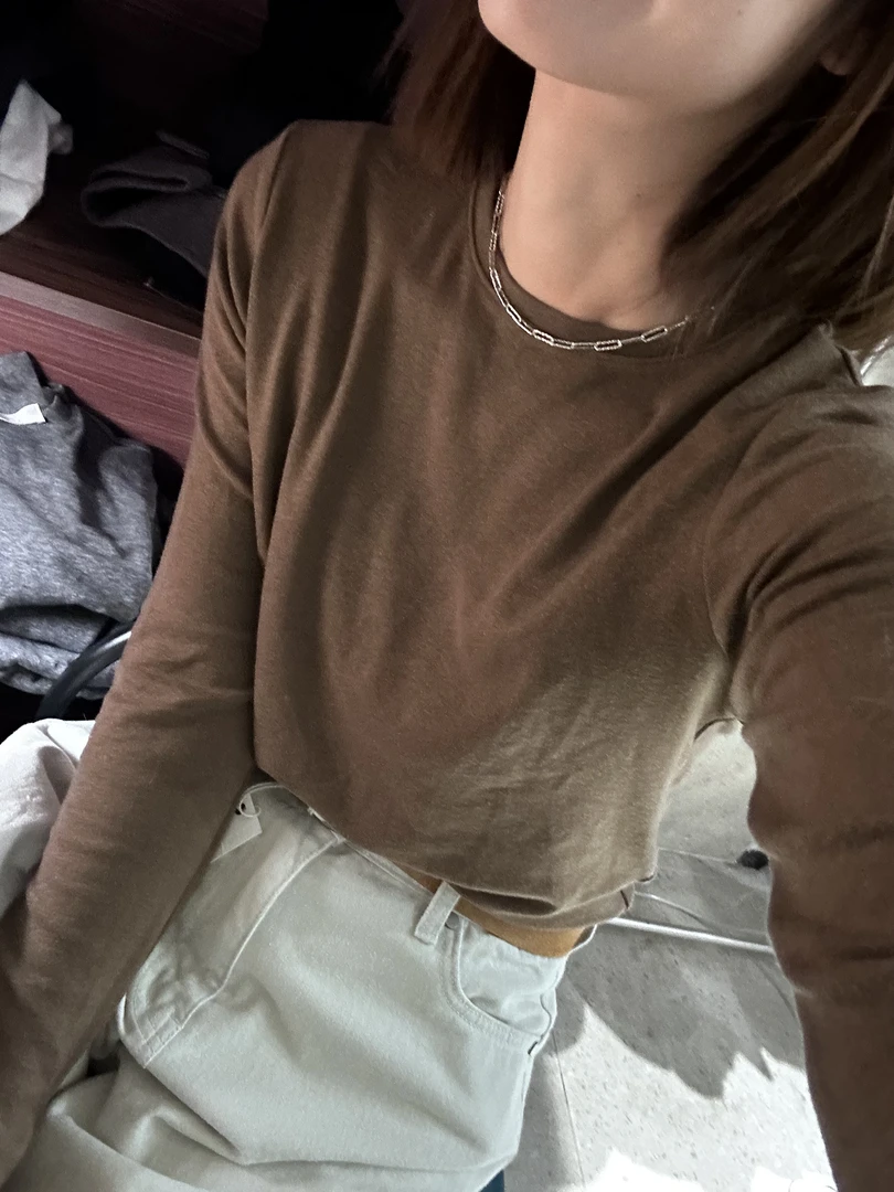 90韩国lake圆领打底衫（no退no换）