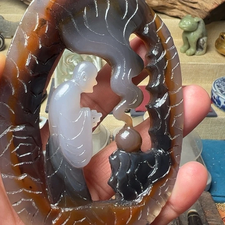 和田玉（糖玉）挂件未镶嵌快**忧