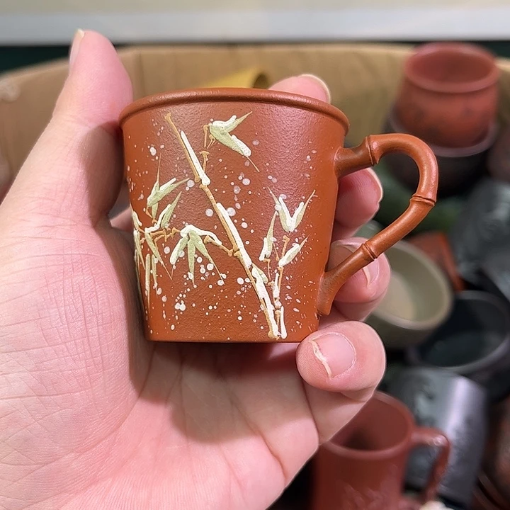茶杯紫砂全手工紫砂主人杯