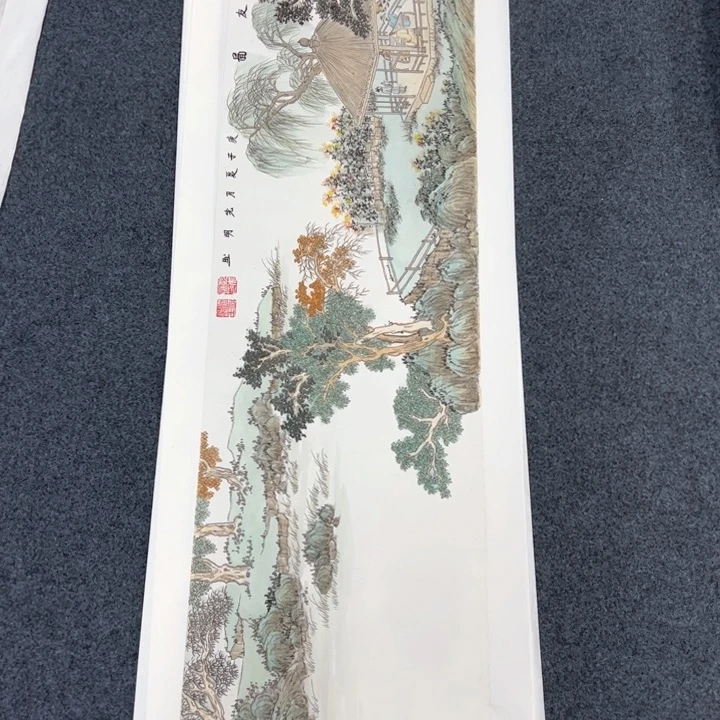 国画纯手绘作品欣赏图