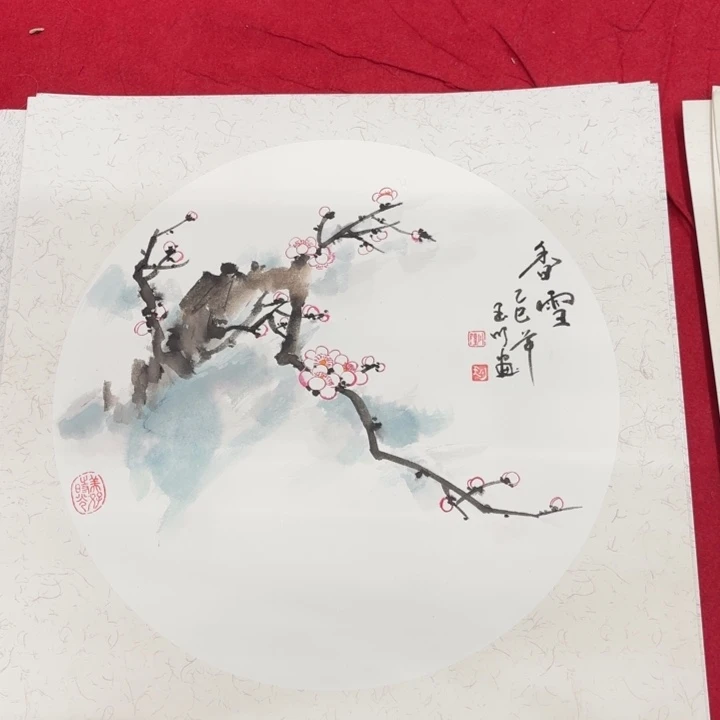 国画花鸟等图案和