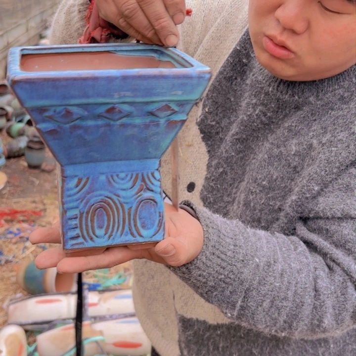 红陶口径 高度 花盆16 18