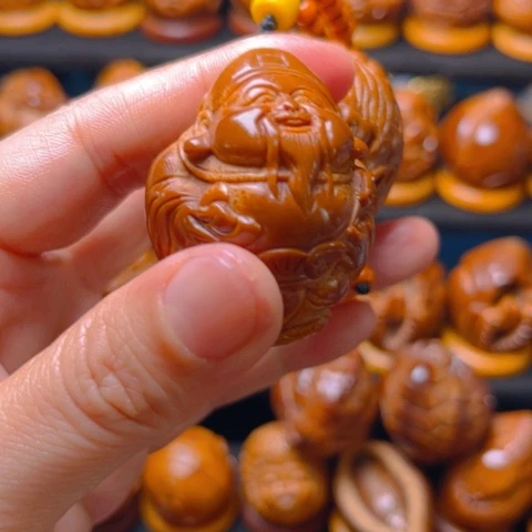 核桃手串/手链i****i橄榄核