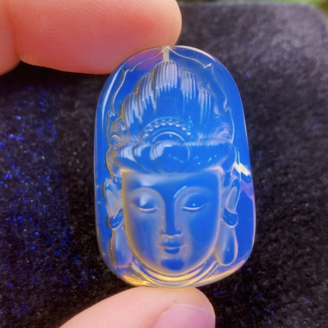 【闪购商品】蓝珀吊坠(不含链)未镶嵌