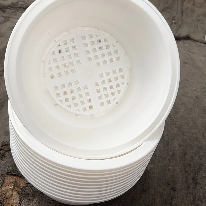 18公分白色韩盆13个