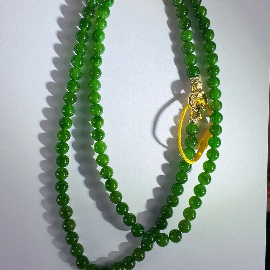 和田玉（碧玉）未镶嵌颈饰