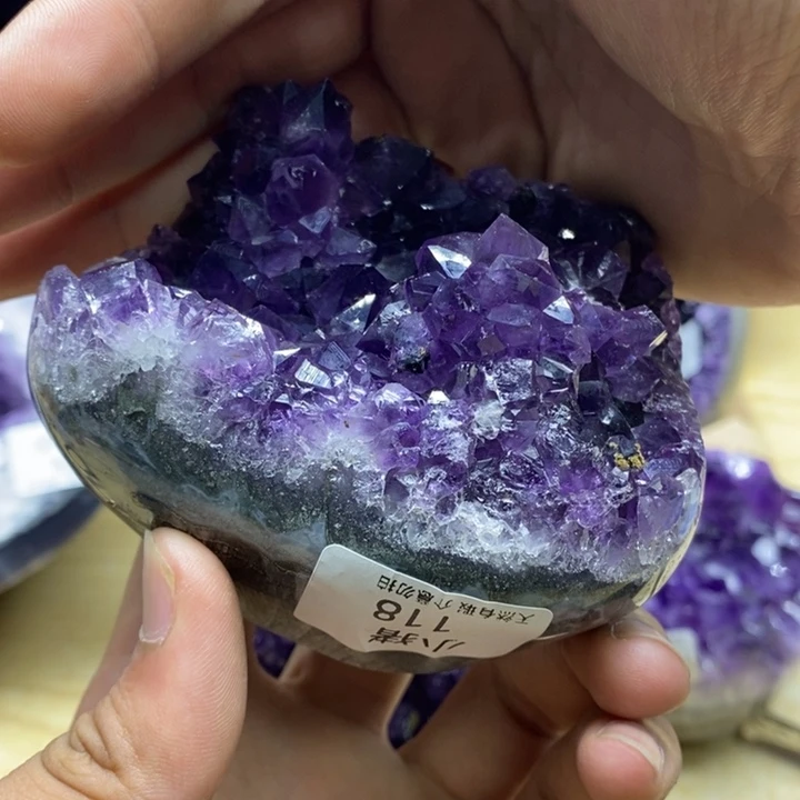 未镶嵌紫晶大型摆件（非配饰）白*袅