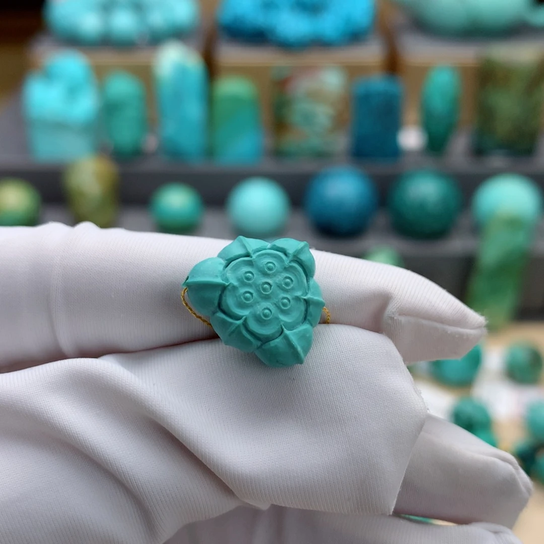 未镶嵌绿松石挂件