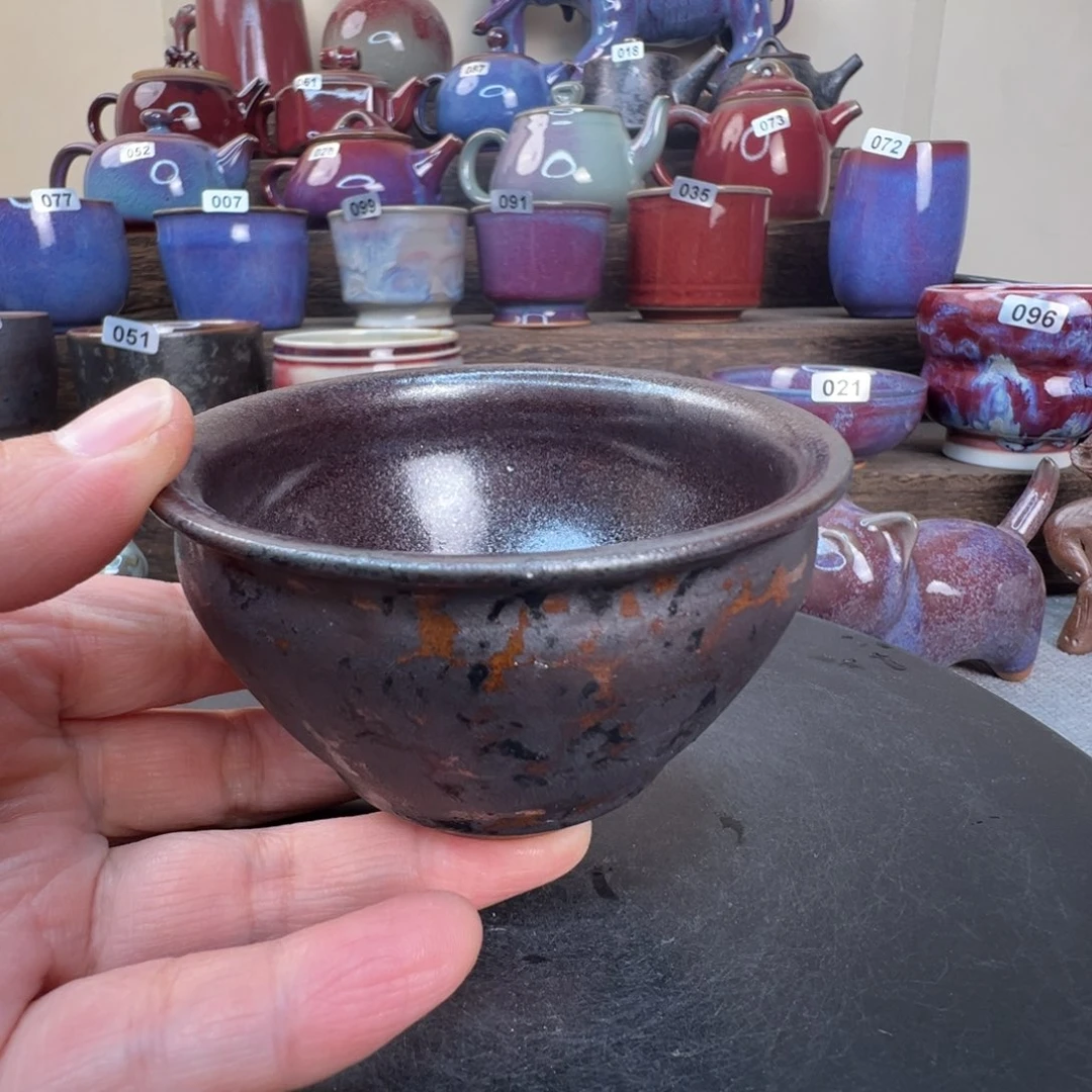 特价微瑕福利双釉水满容120ml单杯一只