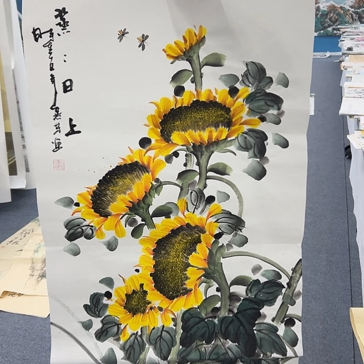 国画纯手绘作品图