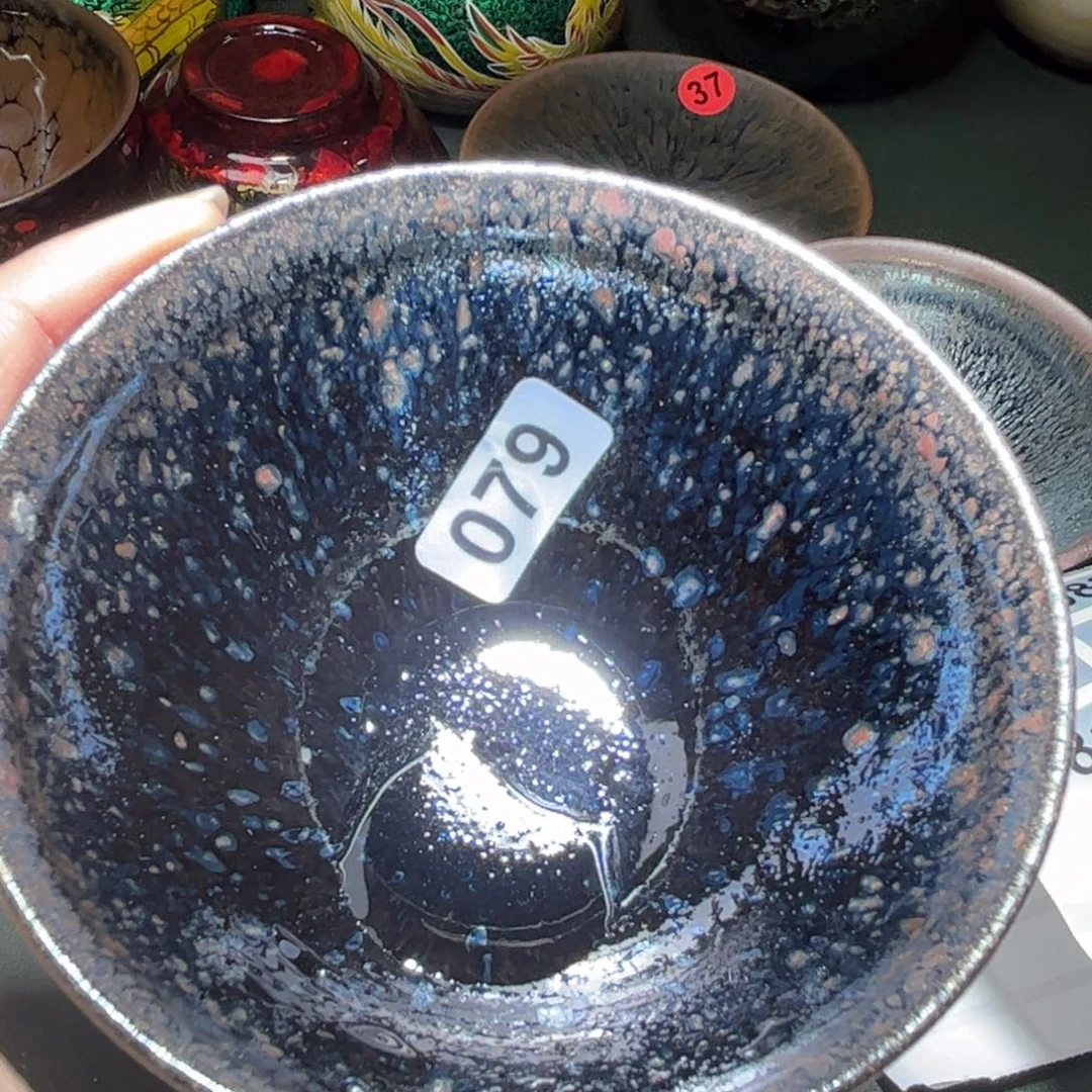 茶盏全手工原矿原釉建盏