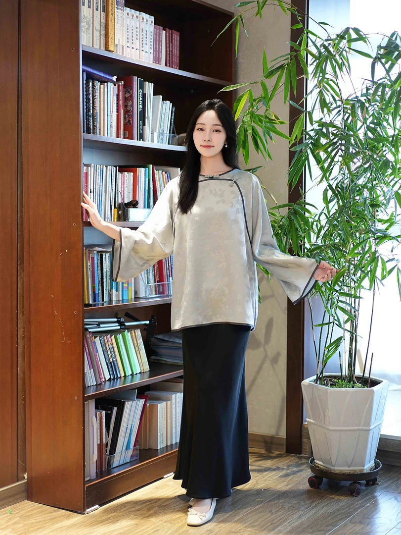 福利款【诗词】桑蚕丝提花缎2025春高工真丝香云纱复古新中式国风