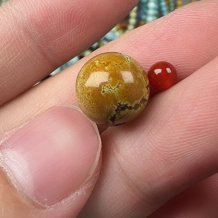 南红玛瑙未镶嵌配饰卡11.2