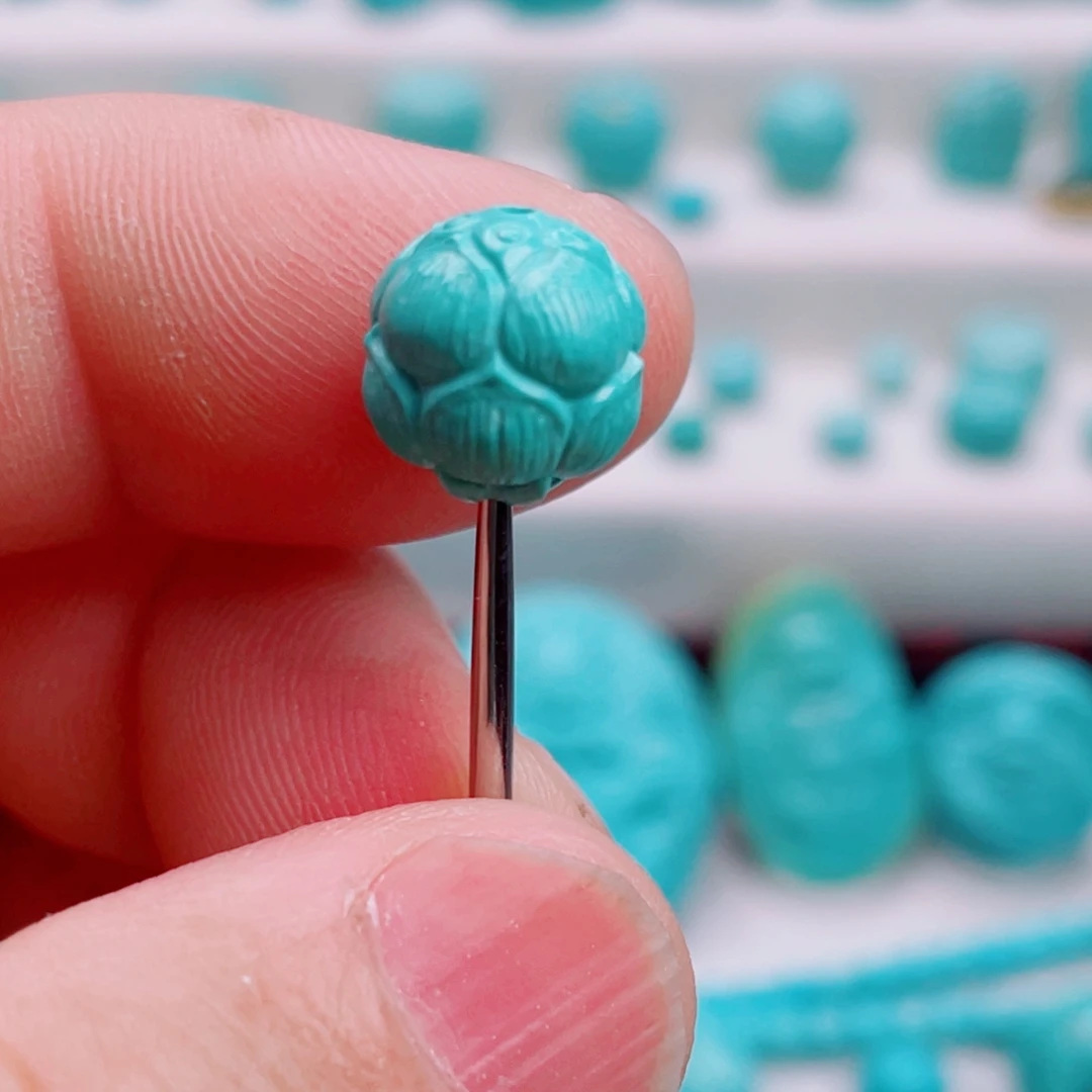 绿松石未镶嵌吊坠(不含链)