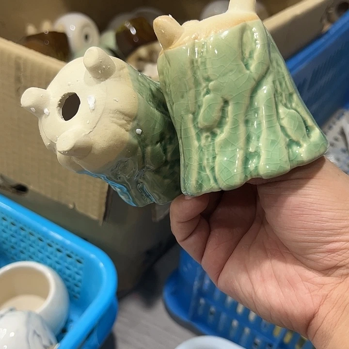 微瑕陶瓷花盆满9.9发