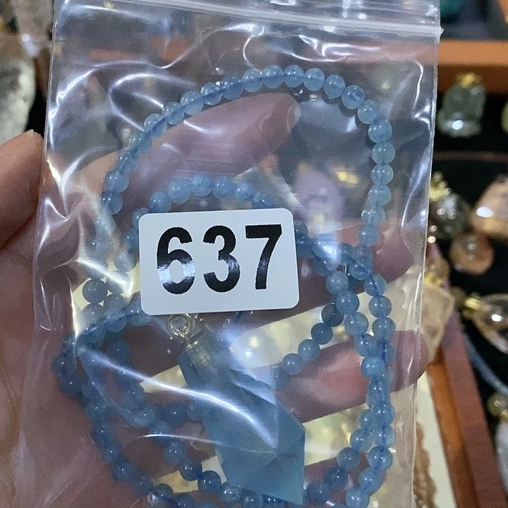 【闪购商品】水晶项链未镶嵌@***儿