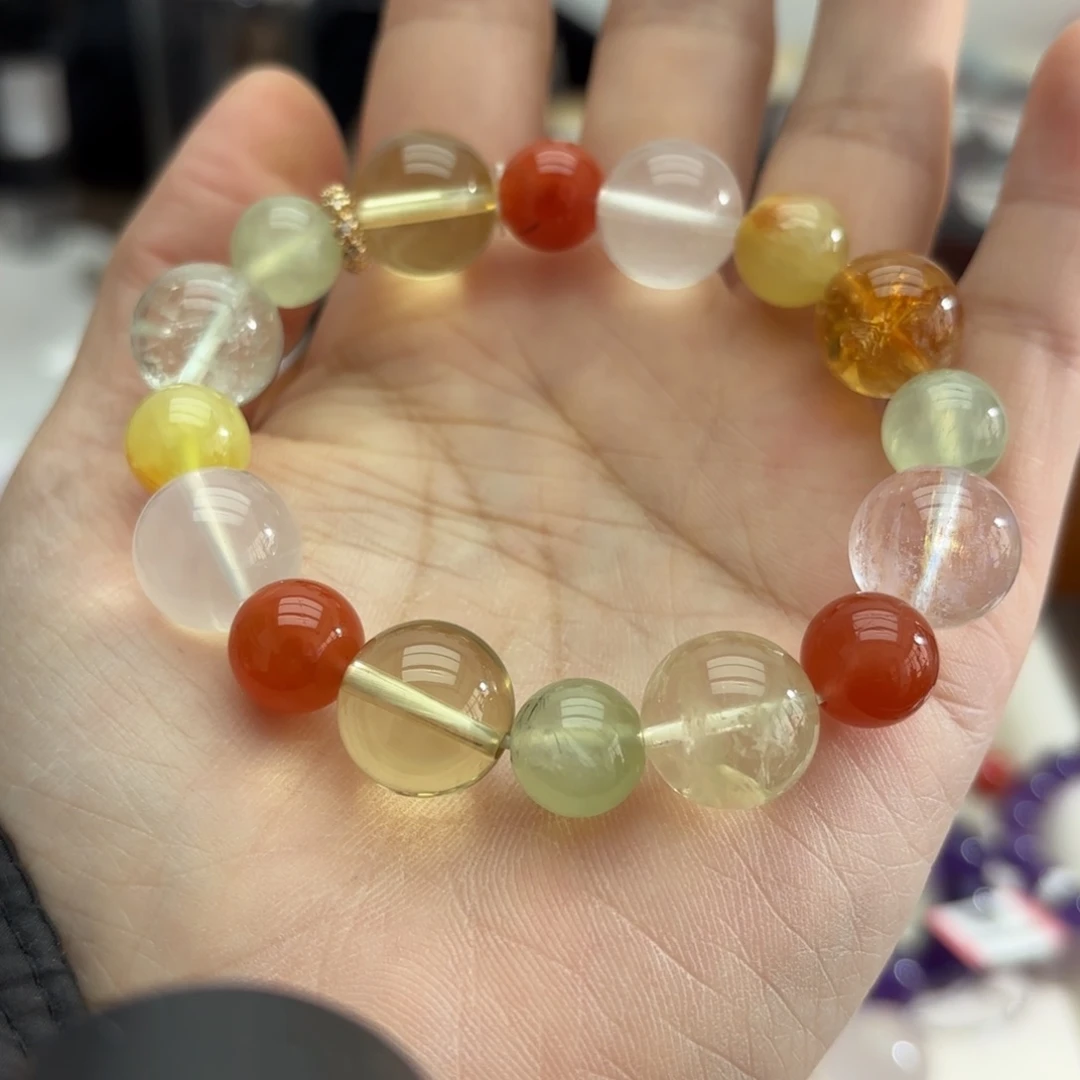 未镶嵌手链水晶多宝