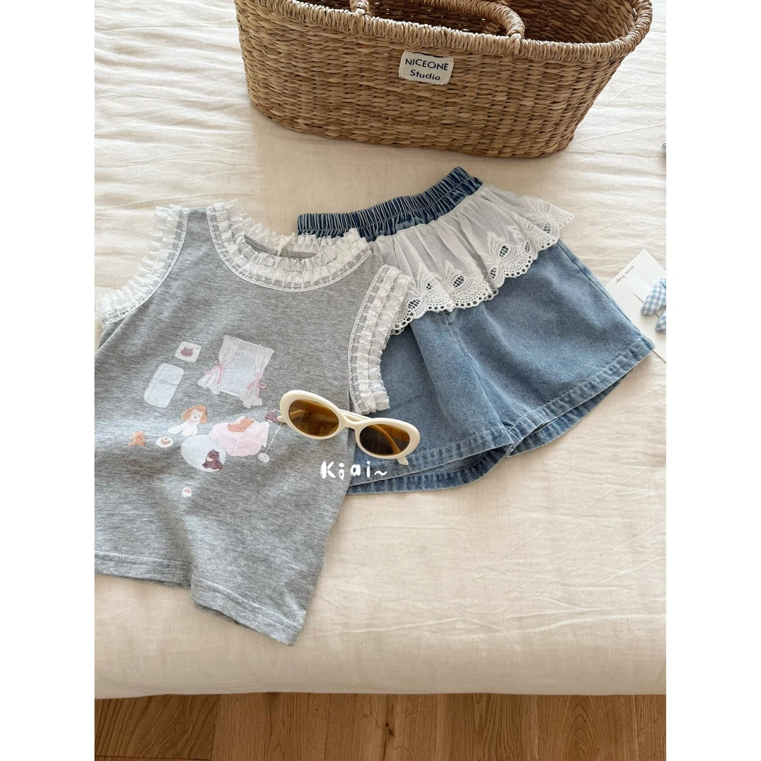 KiAi·25夏~蕾丝花边短袖826087