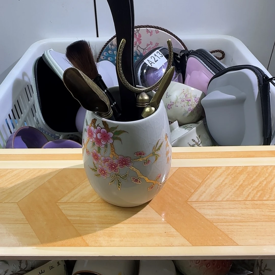 汝窑开片六君子件敦煌大姐时间