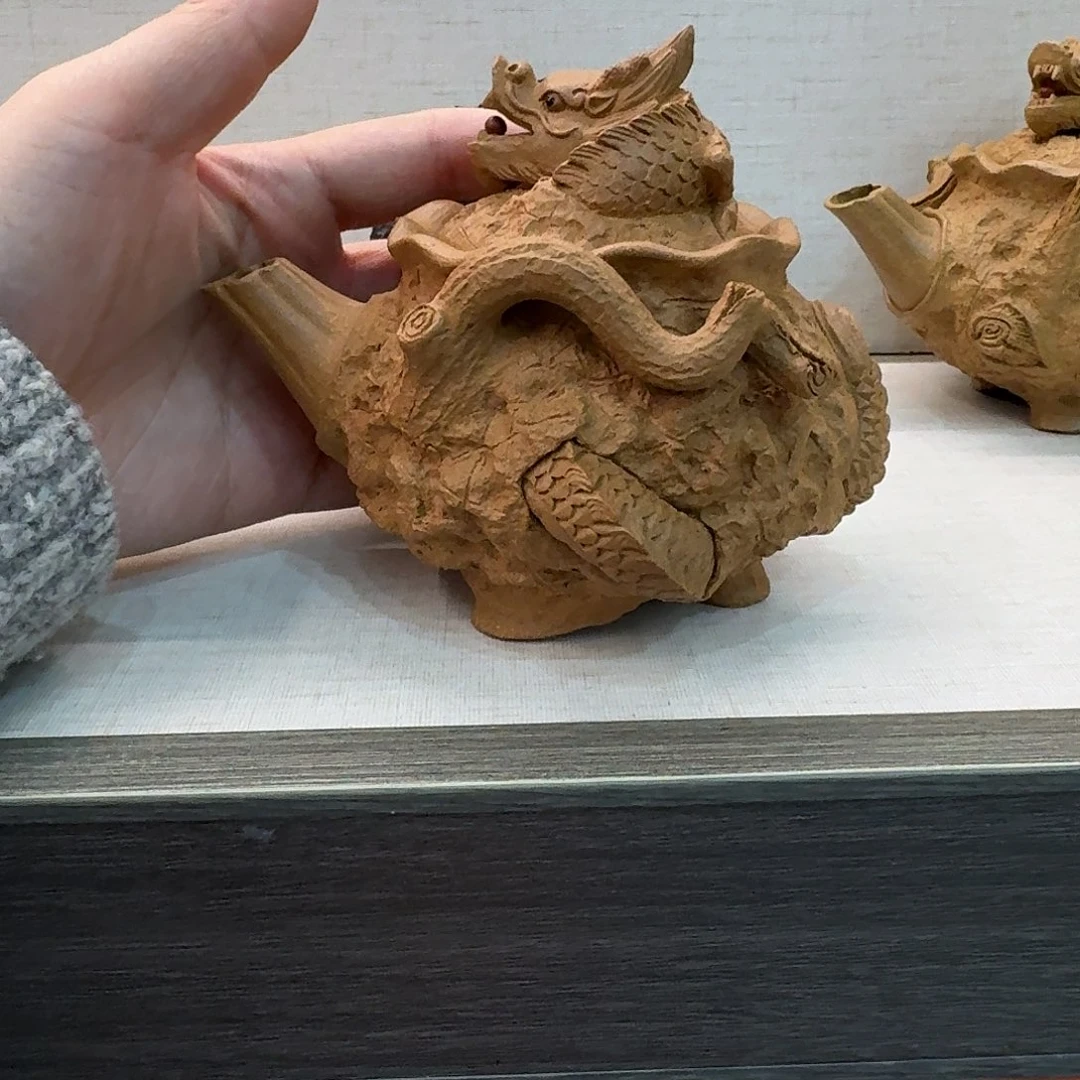 茶壶紫砂老段宝瓶220cc