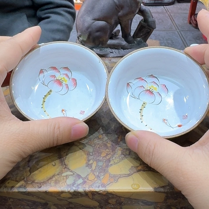 陶烧杯一组。。。品茗陶