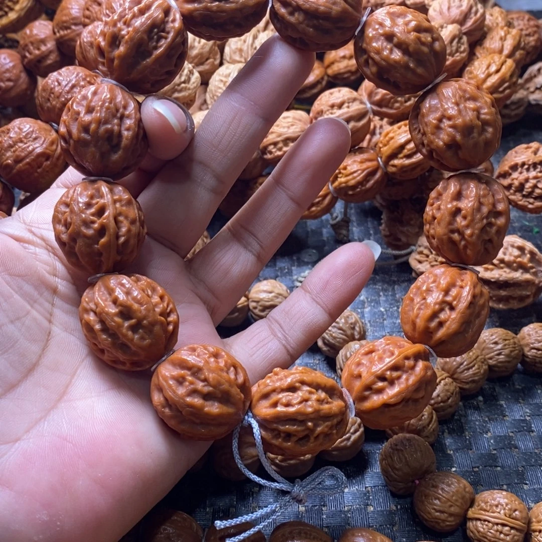 ****️吊坠文玩核桃粗筋麻花