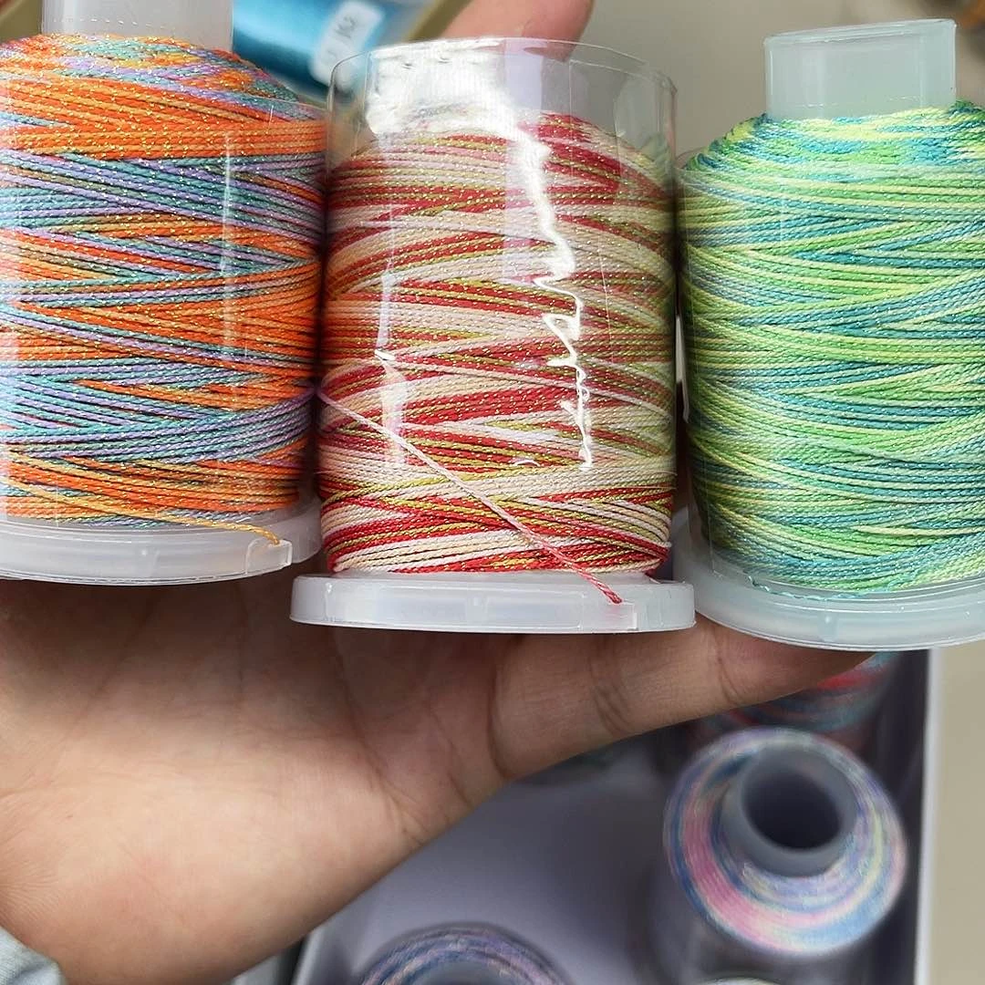 宗***圆9股星空段染股线 何 雪溪 柚见