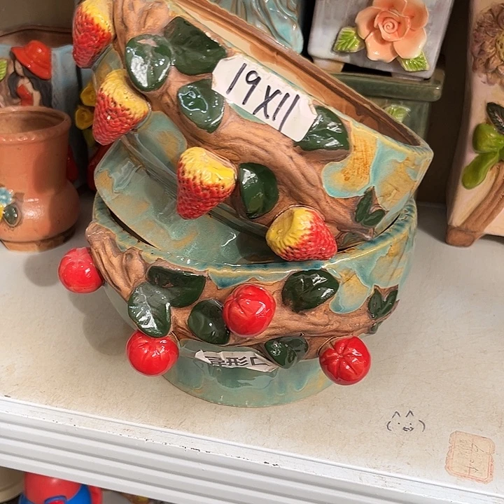 粗陶材质多肉花盆