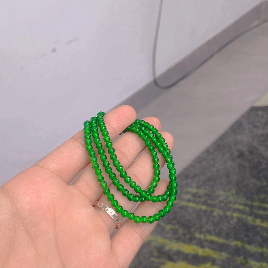 翡翠未镶嵌项链卡4