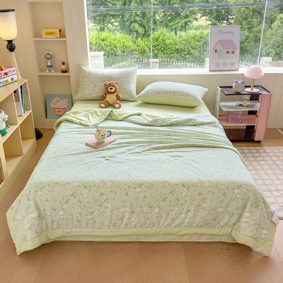 康芙特家纺2025新款印花夏被四件套