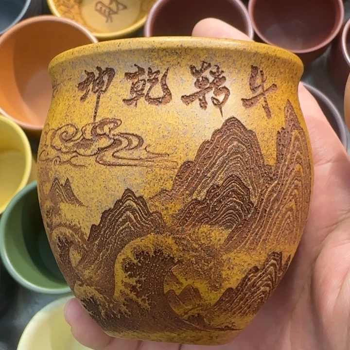 茶杯紫砂全手工制作工艺