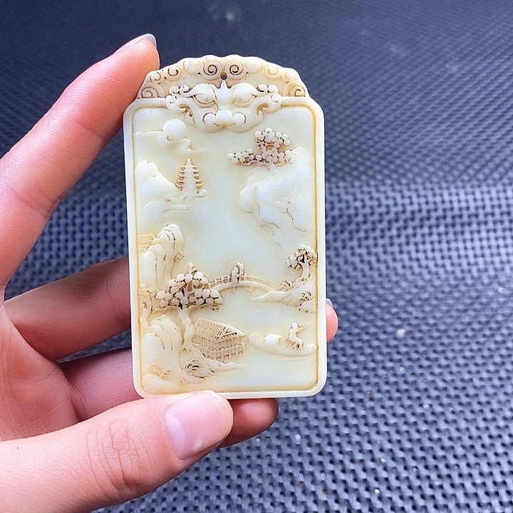 把件白玉菩提精选