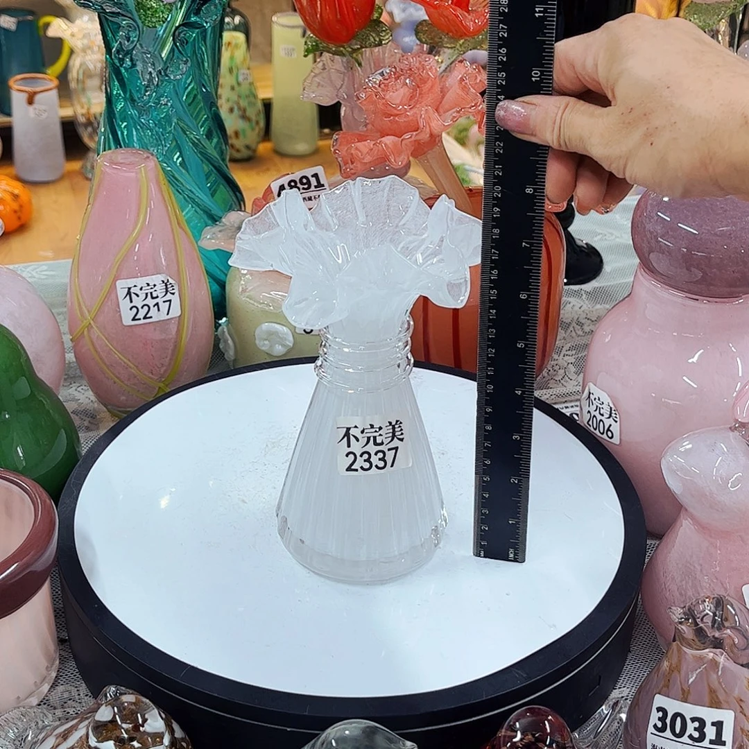 2337高18 家悦琉璃工艺品不完美