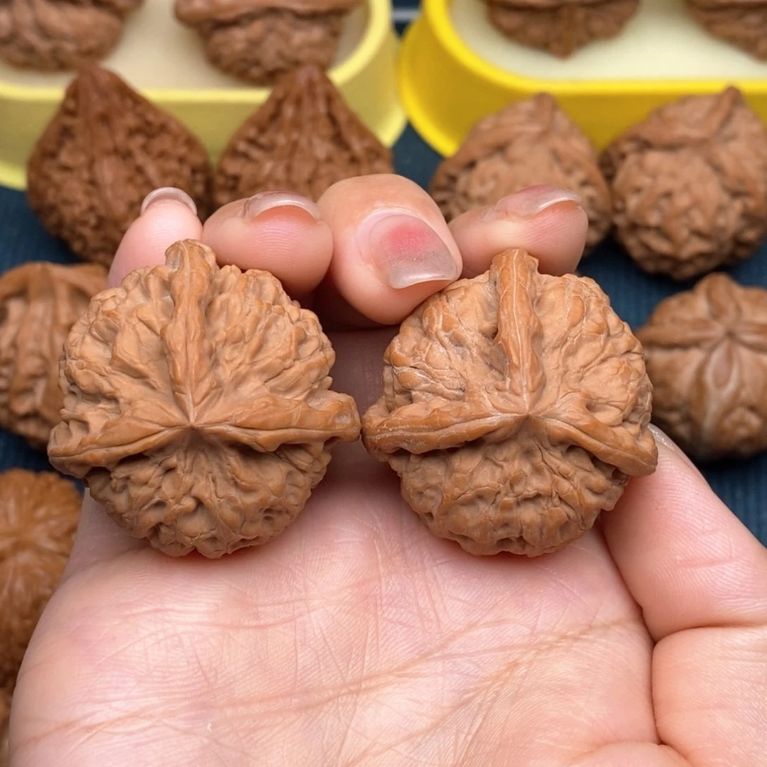 吊坠文玩核桃雪狮37.肚