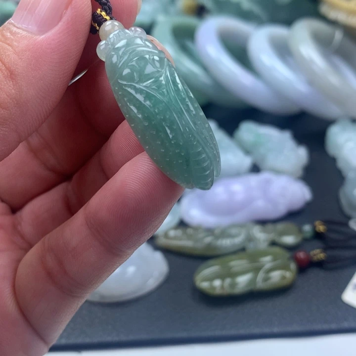 翡翠未镶嵌颈饰翡翠A货S007