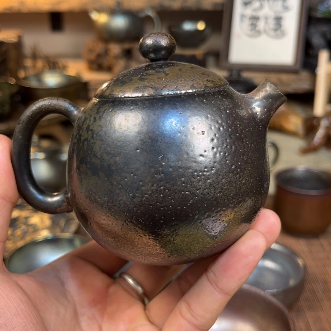 建水紫陶三木柴烧