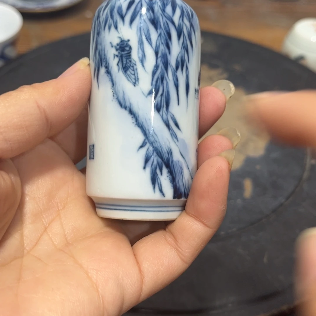 摆件陶蓝**云景德镇陶瓷艺术品