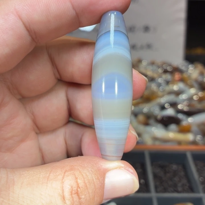 玛瑙/玉髓散珠_HEIMORI 天然天珠