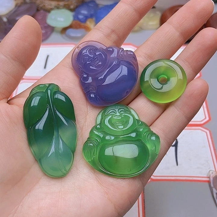 【闪购商品】玛瑙/玉髓未镶嵌珠宝半成品微*尘
