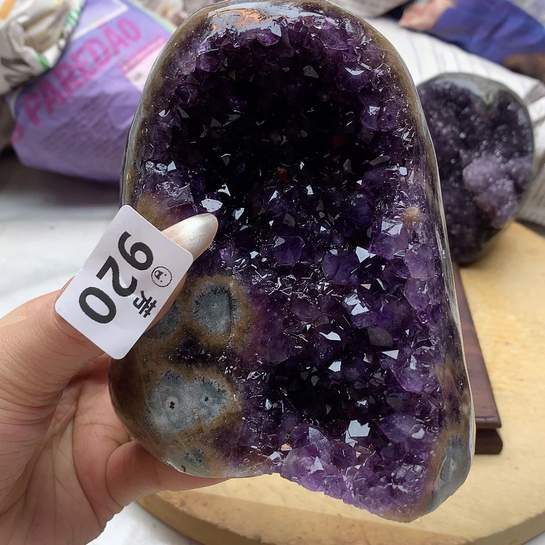 紫晶大型摆件（非配饰）未镶嵌丽*紫