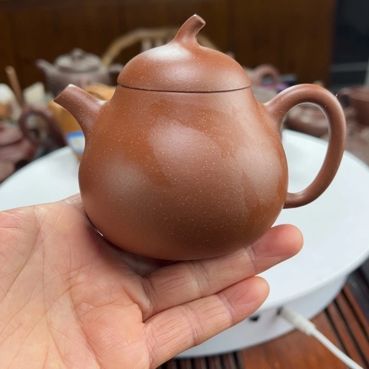 茶壶紫砂紫砂花茶