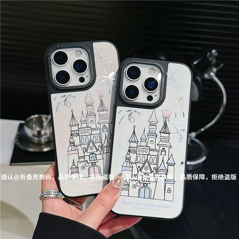 刀锋镜面适用苹果iPhone17/华为荣耀/OPPO/VIVO/小米手机壳潮