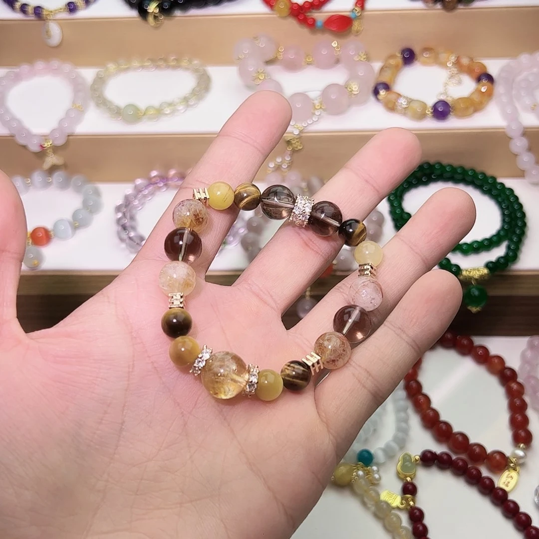 水晶手串未镶嵌手串