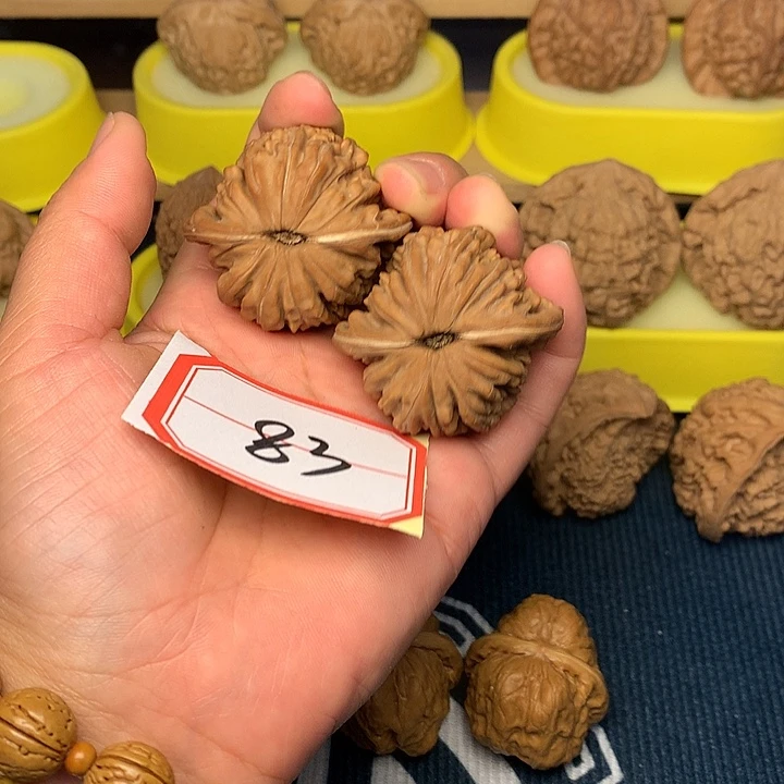 把件文玩核桃四座楼