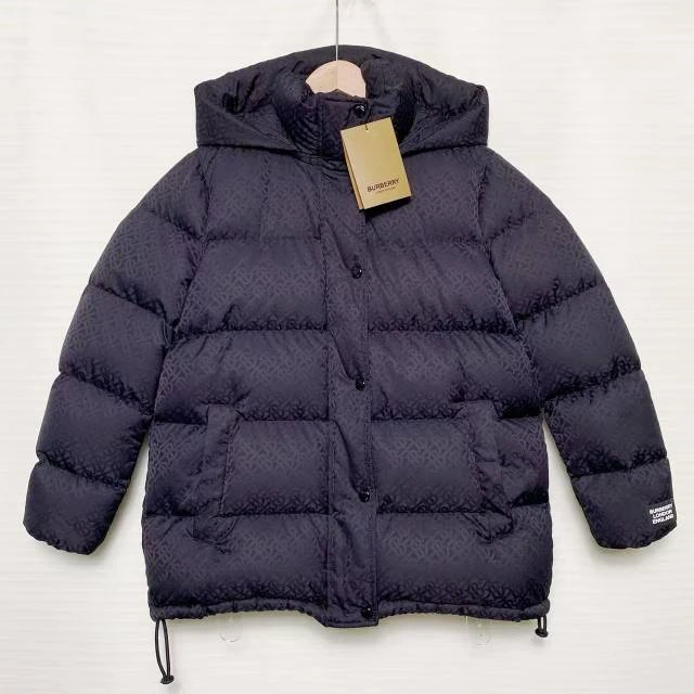 未使用 BURBERRY/博柏利 老花满印 羽绒服/L码/XG-Y26631