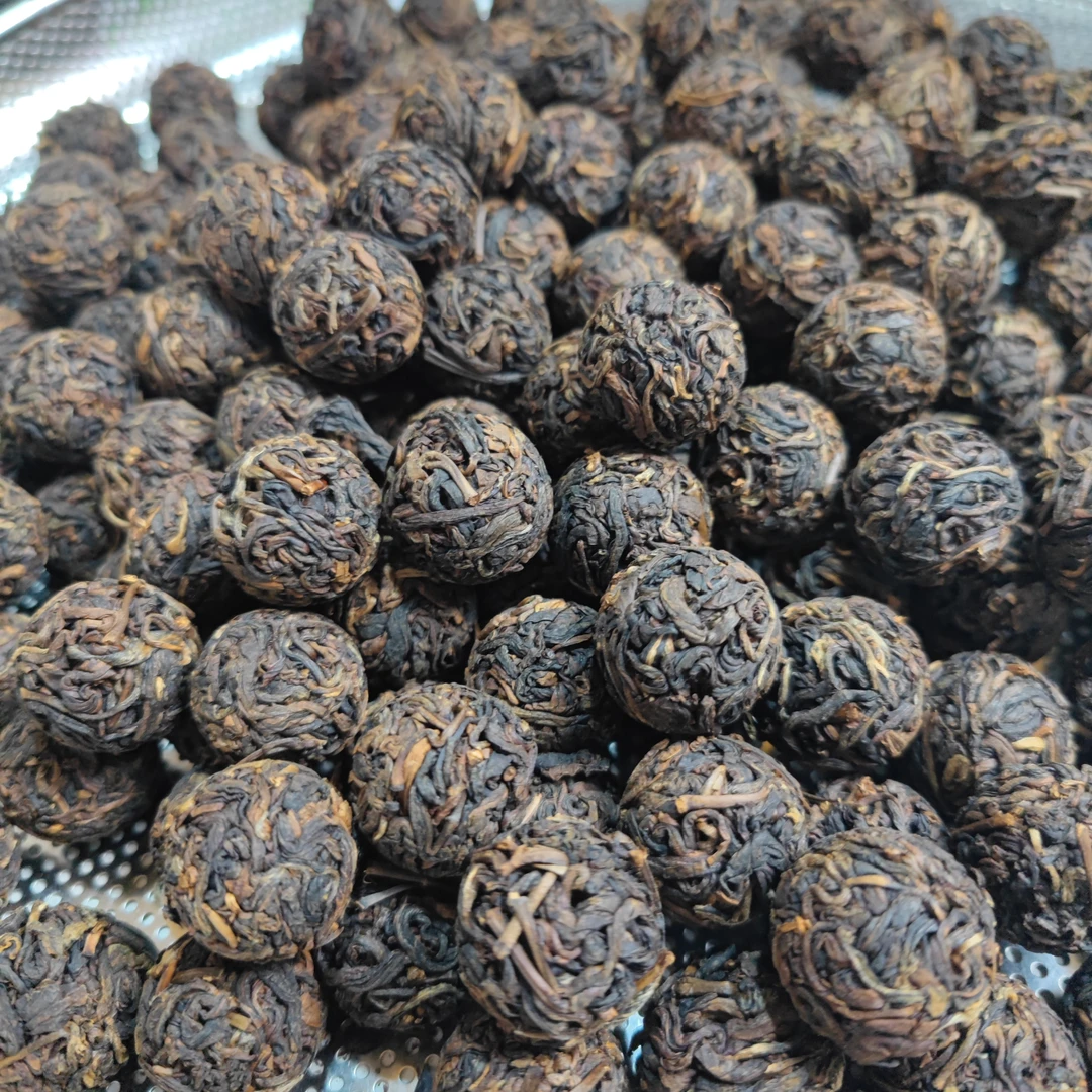 2025古树头春晒红龙珠茶20颗